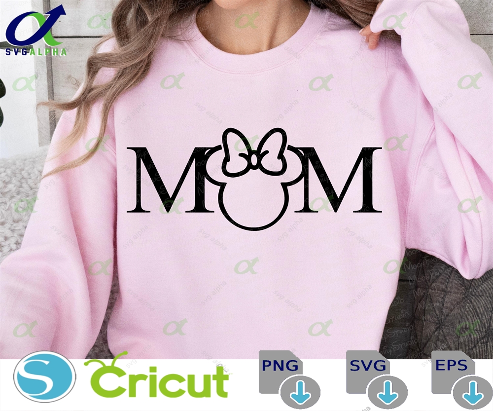 Mouse Mom Svg Png Family Vacation Trip For Tshirt Gift