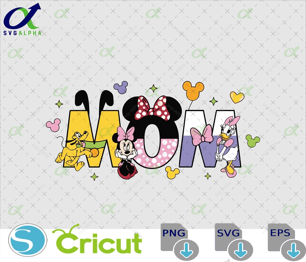 Mouse Mom Svg Png Family Trip Matching Digital File