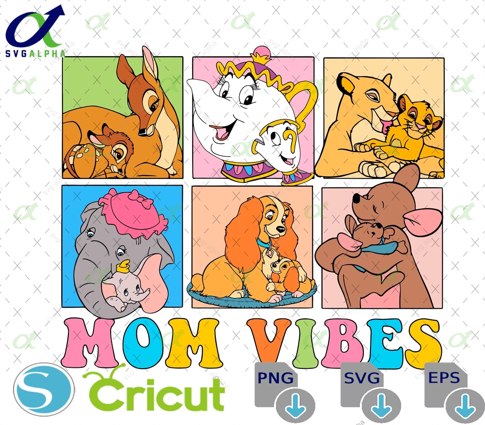 Retro Disney Mom Svg Family Vacation Png Digital Download