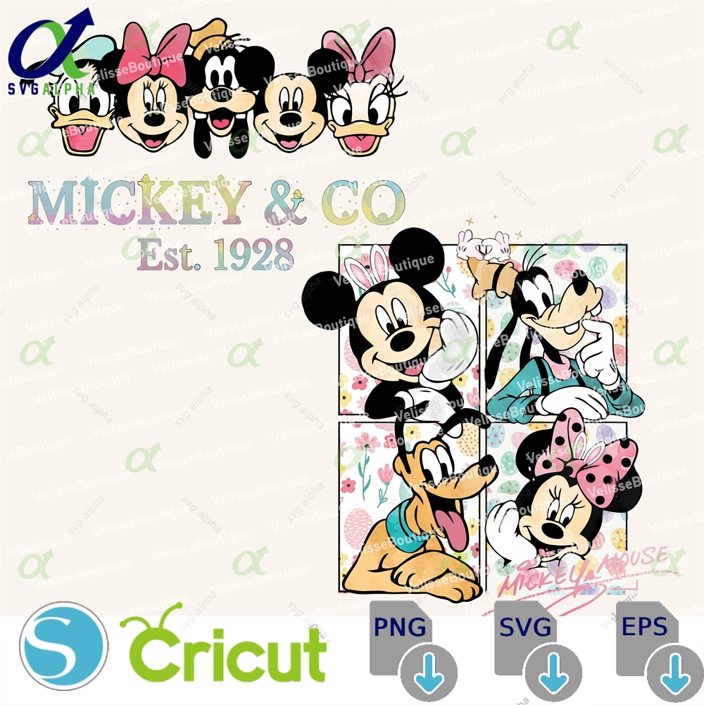 Retro Mickey Family Vacation Png Magic Kingdom Design