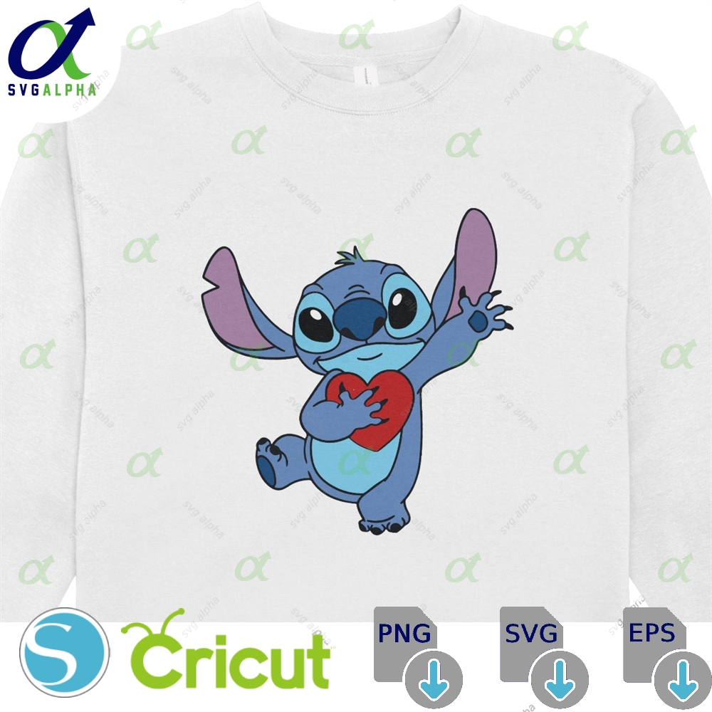 Heart Svg Stitch In Love Valentines