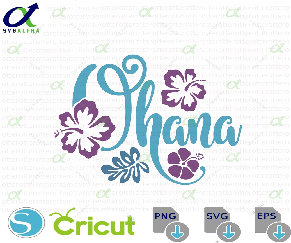 Stitch Svg Family Ohana Means Cricut Cut File Digital Download