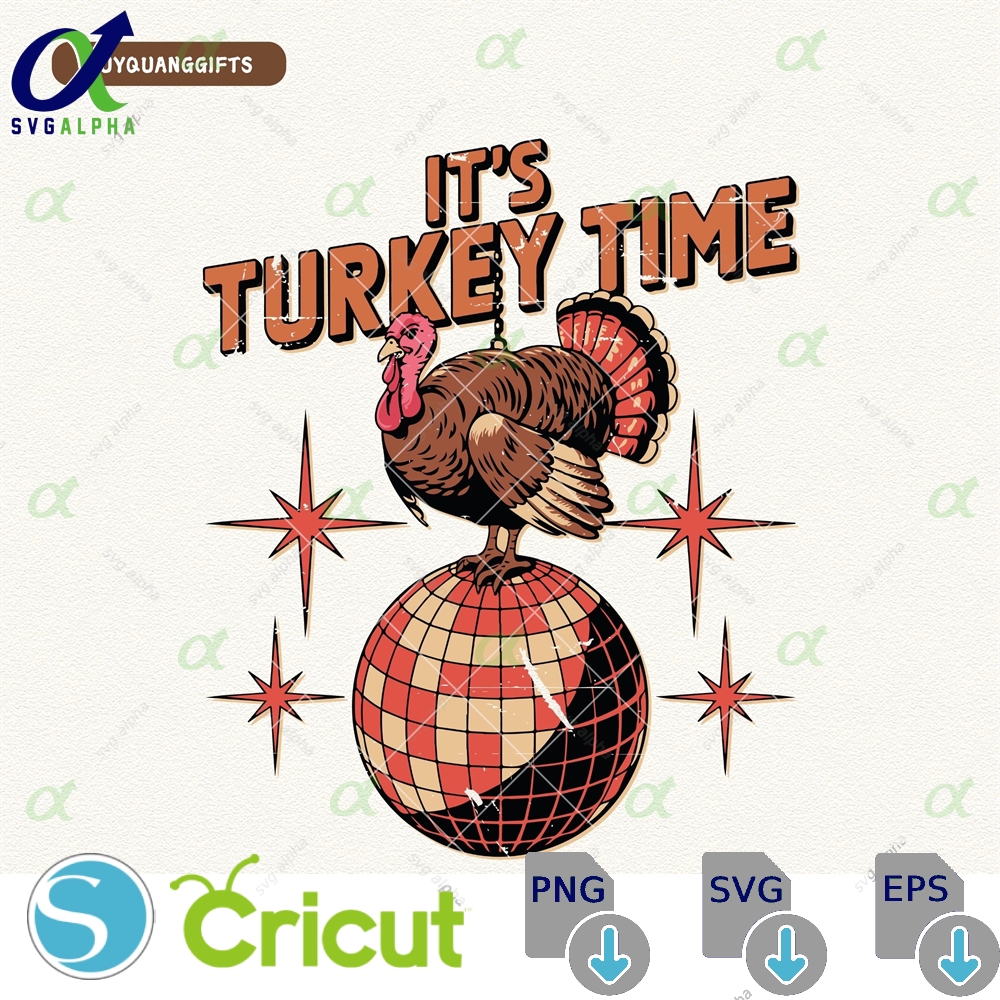 Coquette Turkey Disco Ball Png Thanksgiving Png Turkey Disco Png Fall Pumpkin Png Its Turkey Time Png Thankful Png Retro Thanksgiving