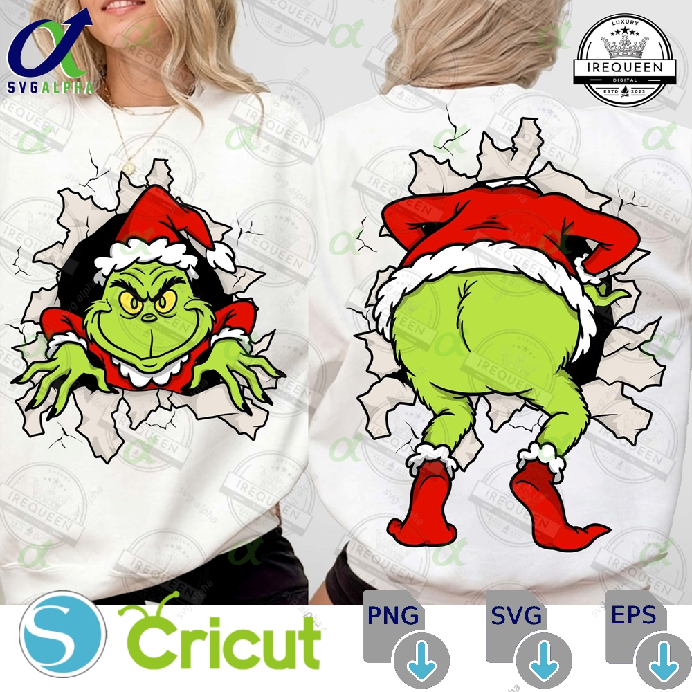 Christmas Green Characters Png Tis The Season Png Preppy Christmas Png Xmas Png Christmas Png Coquette Christmas Movie Digital File