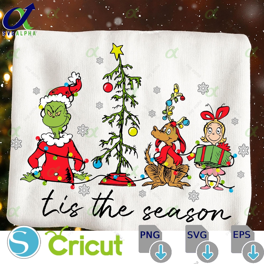 Christmas Grinc Svg Holiday Crafting Digital File